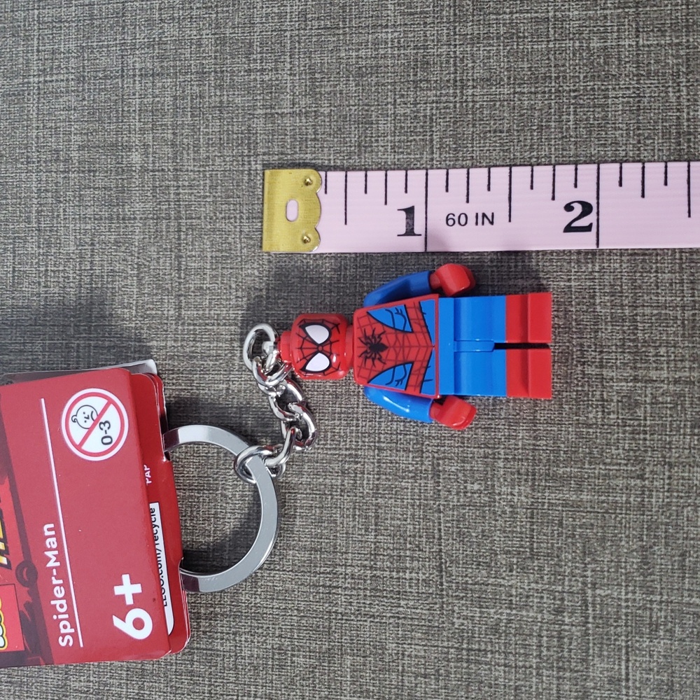 LEGO Marvel Super Heroes Spider-Man Keychain - SZ OS - Picture 2 of 4
